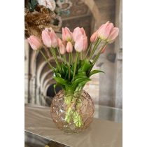 Design üveg váza 18cm