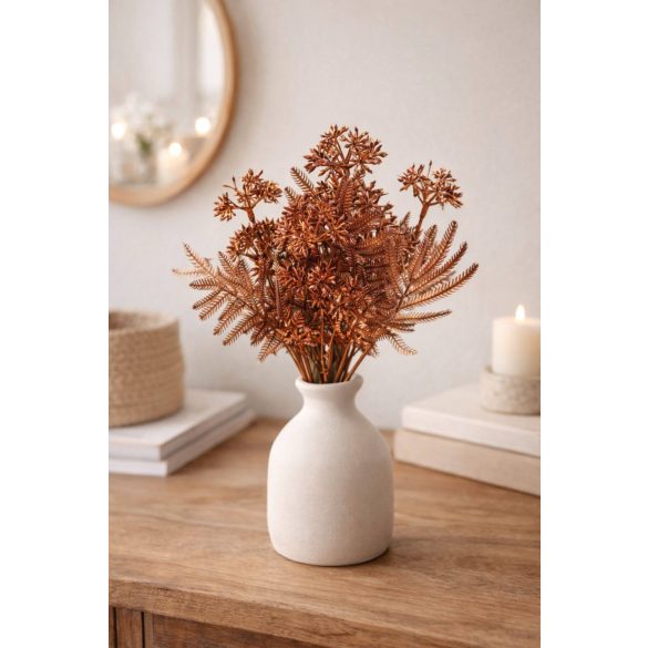 Réz színű fényes betűző 30cm