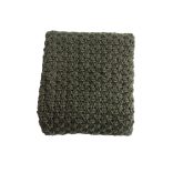 Zöld kötött takaró 170cm