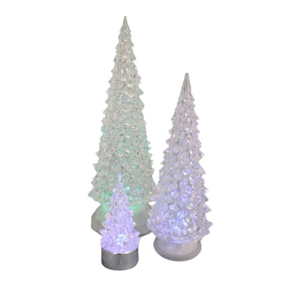 Világító karácsonyfa LED 26cm