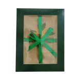 Barna konyhai törölköző Mikulásvirág 4db