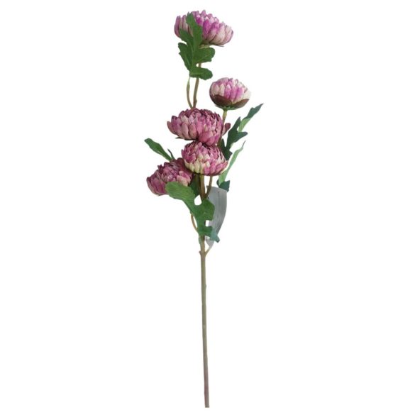Lila mű krizantém 49cm