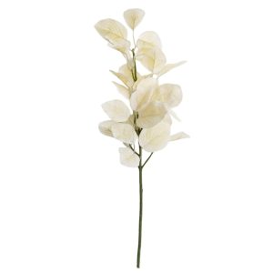 Fehér mű levelek 54cm