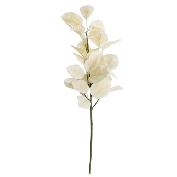 Fehér mű levelek 54cm