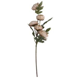 Krémszínű mű krizantém 49cm