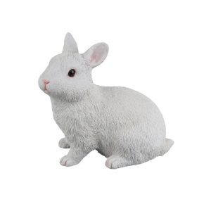 Fehér húsvéti nyúl 19cm