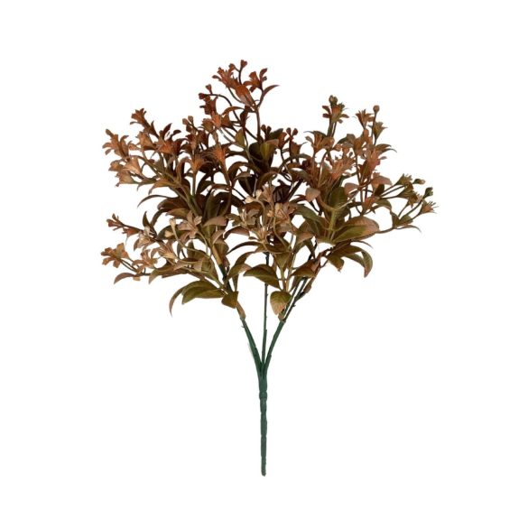 Barna-narancssárga mű betűző 33cm