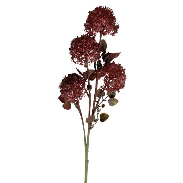 Bordó mű mezei virág 74cm