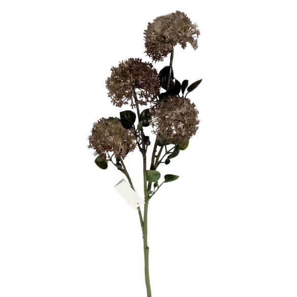 Halványbarna mű mezei virág 74cm
