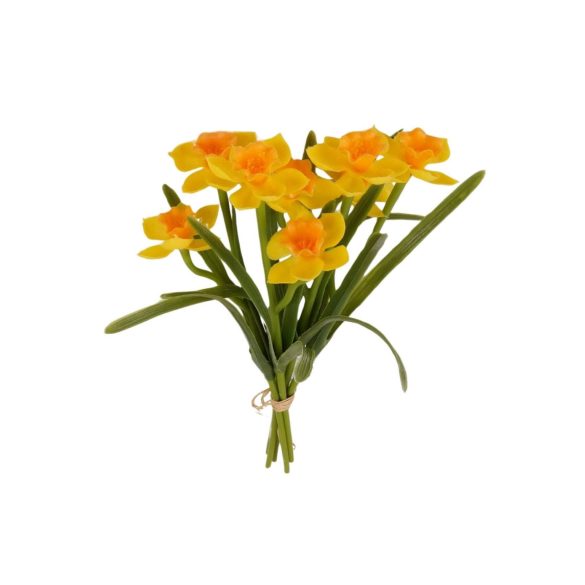 Sárga nárcisz csokor 30cm