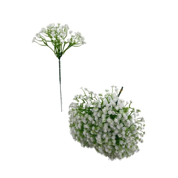 Mű gypsophila betűző 6db 24cm