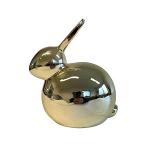 Arany porcelán nyúl 18cm