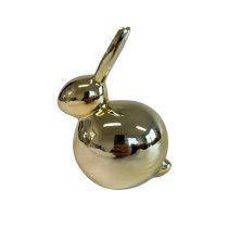 Arany porcelán nyúl 11cm