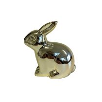 Arany porcelán nyúl 9cm