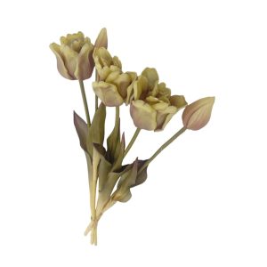 Mű tulipán csokor ROCOCO 47cm