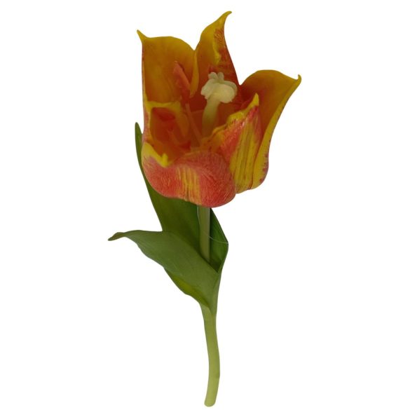 Narancssárga mű tulipán 24cm