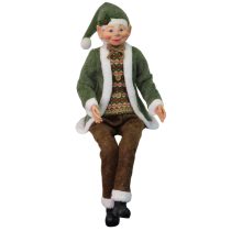 Karácsonyi manó Natur 65cm