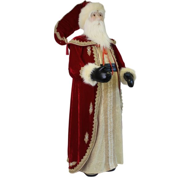 Hagyományos karácsonyi dekoráció Télapó 120cm