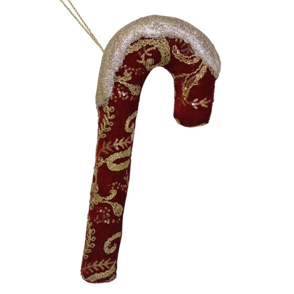 Luxus piros karácsonyi nyalóka 36cm