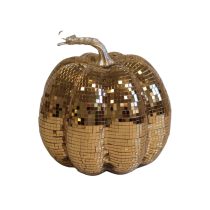 Arany csillogó tök, 20 cm