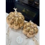 Arany csillogó tök, 20 cm