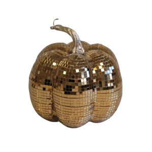 Arany csillogó tök, 17 cm