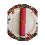 Arany szalvétagyűrűk 4db