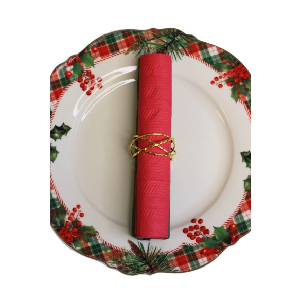 Arany szalvétagyűrűk 4db