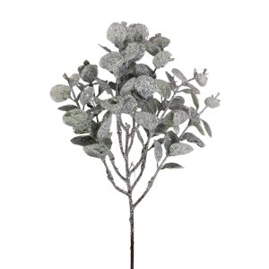 Fehér csillogó eukaliptusz 42 cm