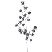 Ezüst bogyós ág 76cm