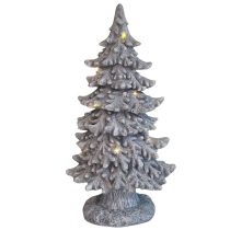 Ezüst karácsonyfa 49cm