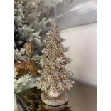 Arany karácsonyfa 39cm