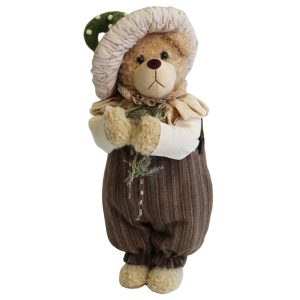 Natur dekorációs mackó 52cm