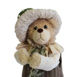 Natur dekorációs mackó 52cm