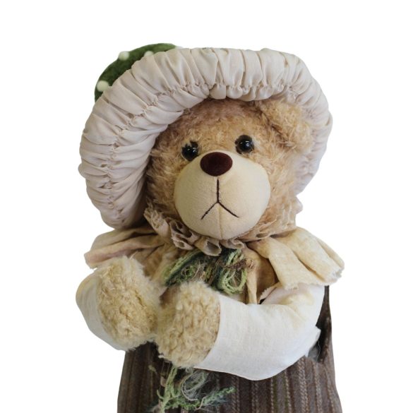 Natur dekorációs mackó 52cm