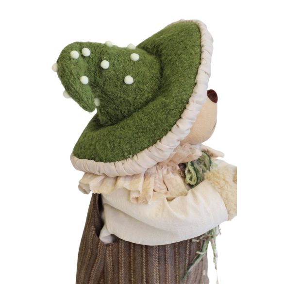 Natur dekorációs mackó 52cm