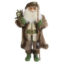 Natur dekoráció Mikulás  83cm