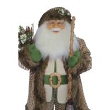 Natur dekoráció Mikulás  83cm