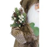 Natur dekoráció Mikulás  83cm