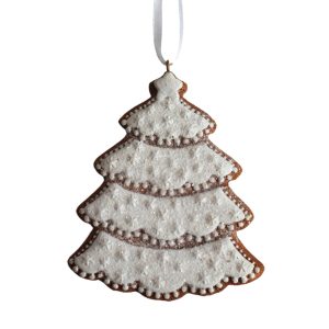 Mézeskalács karácsonyfa dísz 10cm