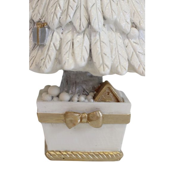 Fehér arany karácsonyfa 30cm