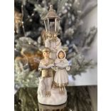 Fehér arany karácsonyi dekoráció karácsonyi éneke