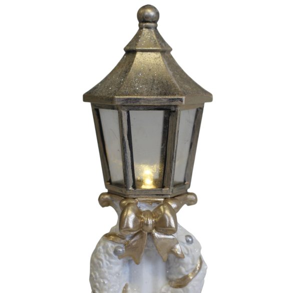 Fehér arany karácsonyi dekoráció karácsonyi éneke