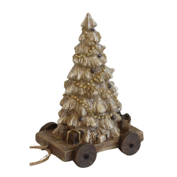 Natur dekoráció karácsonyfa 10cm