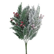 Havas ág piros bogyókkal 40 cm