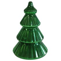 Zöld illatos gyertya karácsonyfa 20cm