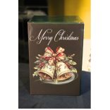 Zöld illatos gyertya karácsonyfa 20cm