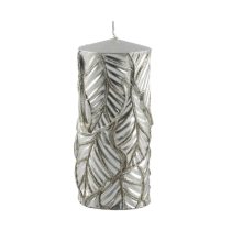 Ezüst gyertya LUX 15cm