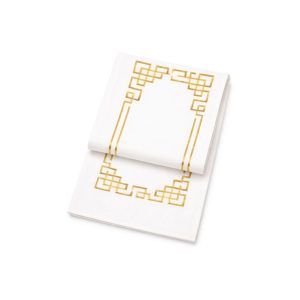 Fehér arany luxus stóla 140cm