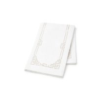 Fehér és ezüst luxus stóla 140cm